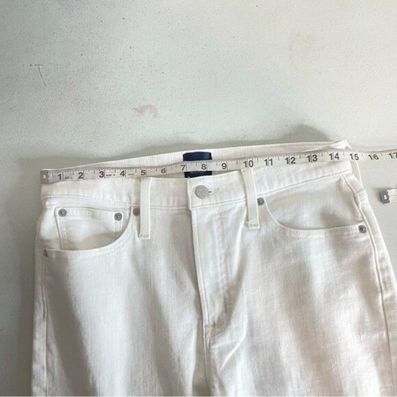J. Crew Women's White Bootcut Jeans In All Day Stretch Size 28 - Picture 12 of 12